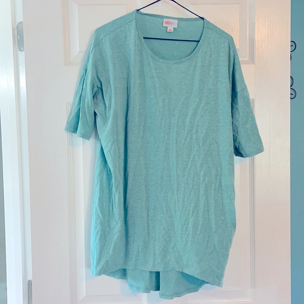 LuLa Roe Irma size small teal